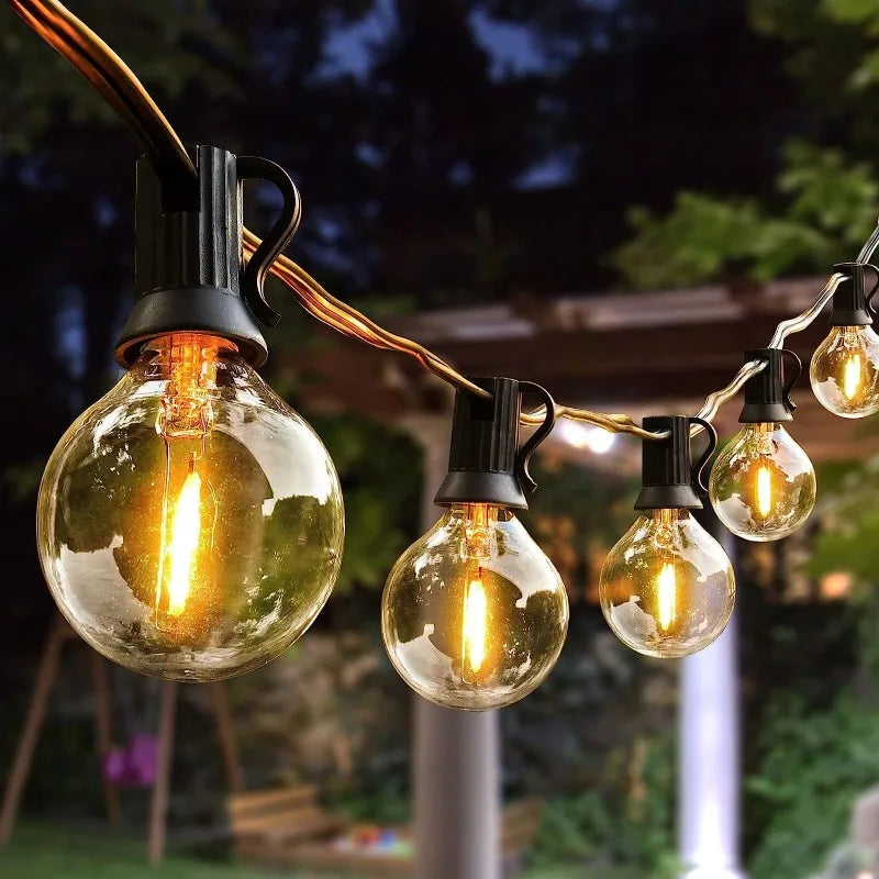 RadiantGlow Outdoor LED String Lights